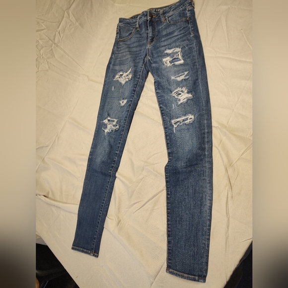 American Eagle Outfitters Denim - American Eagle Outfitters Dark Blue Jeans